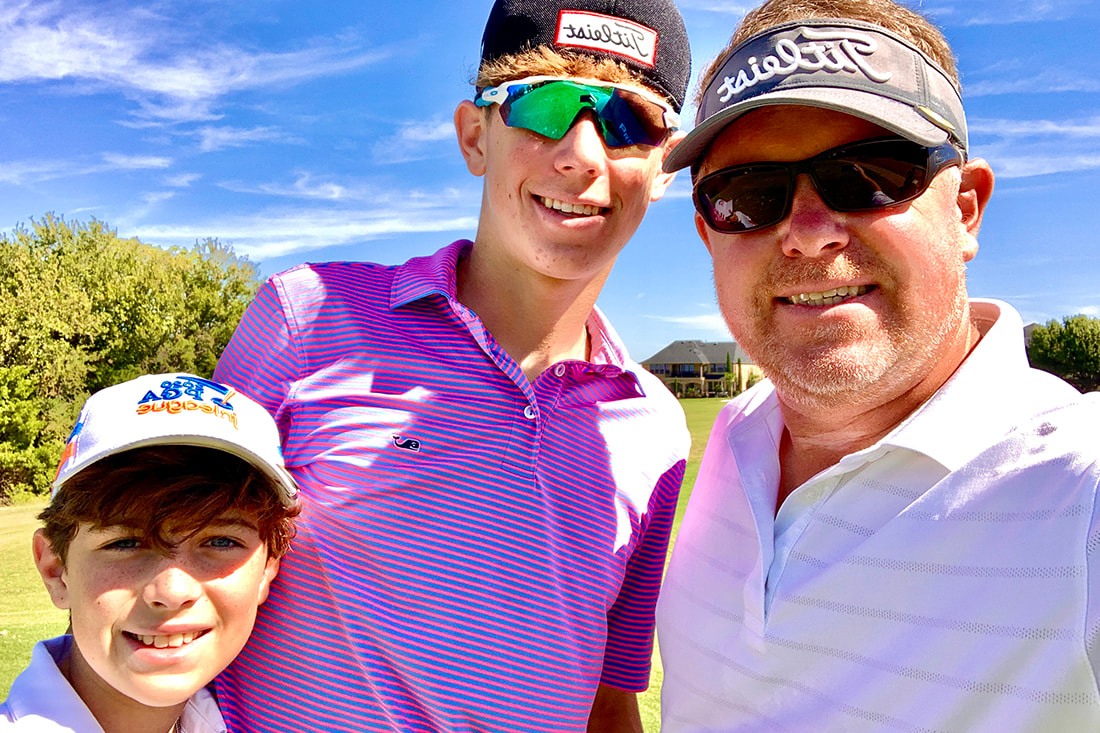 Golf with Sons